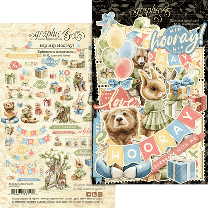 Hip Hip Hooray Ephemera Set