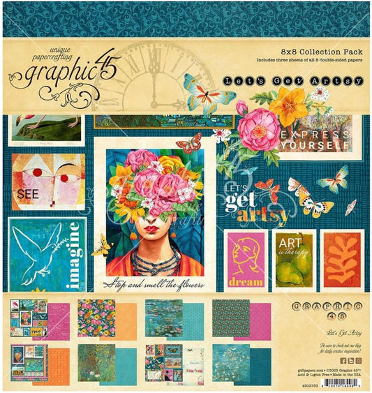 Let's Get Artsy 8x8 Pack