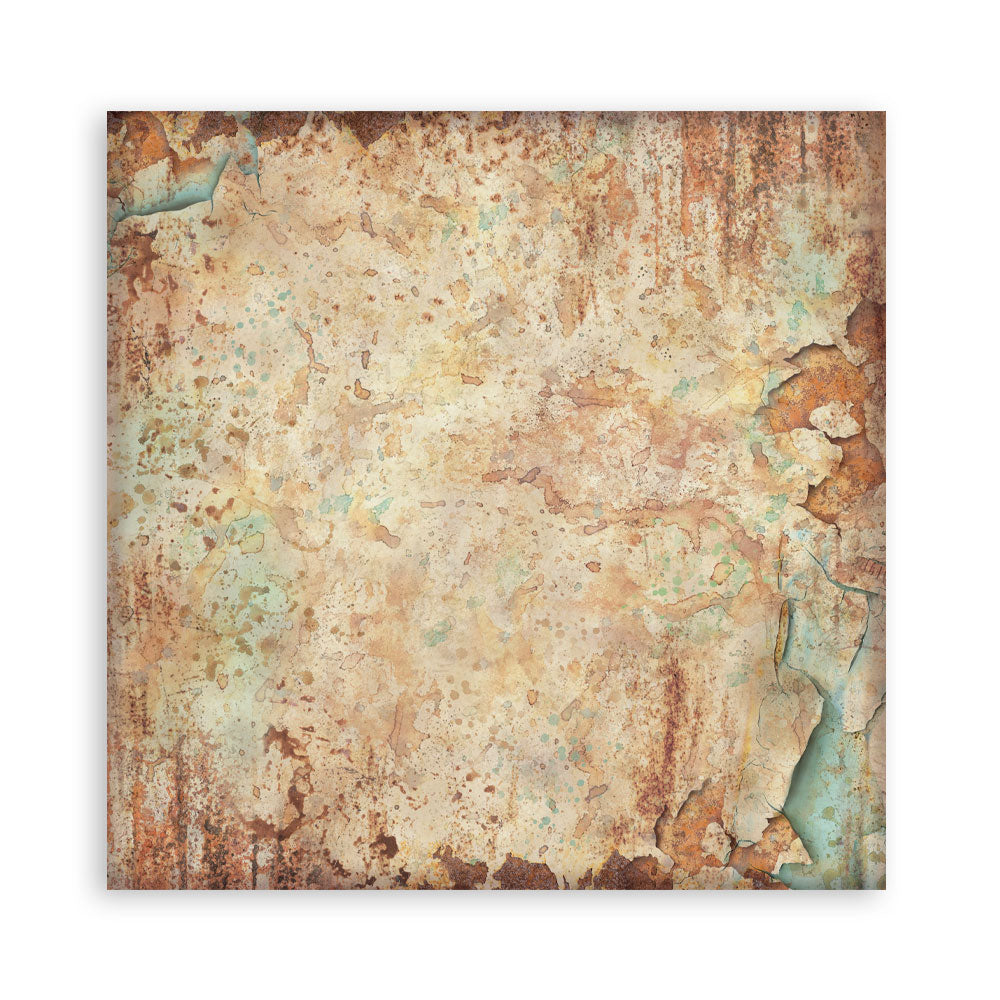 Gardens of Time 8"x8" Backgrounds Scrapbooking Pad