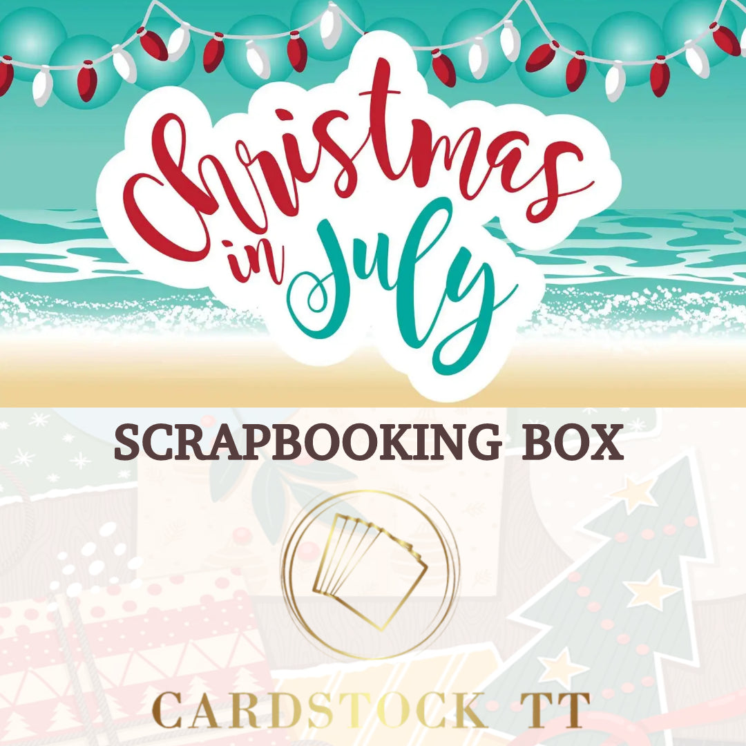 Christmas in July Scrapbooking Box