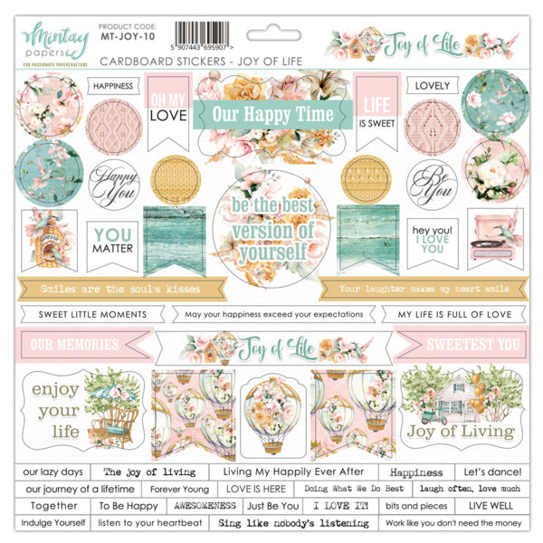 Cardbored Sticker Stickers – Cardstock TT