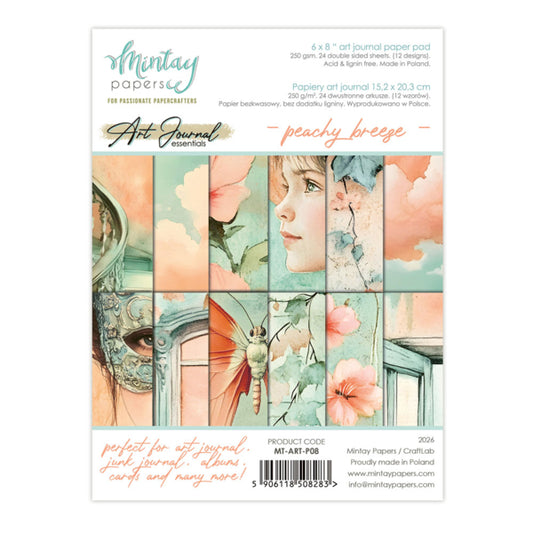 Peachy Breeze 6"x8" Pad