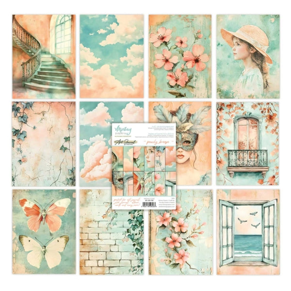 Peachy Breeze 6"x8" Pad