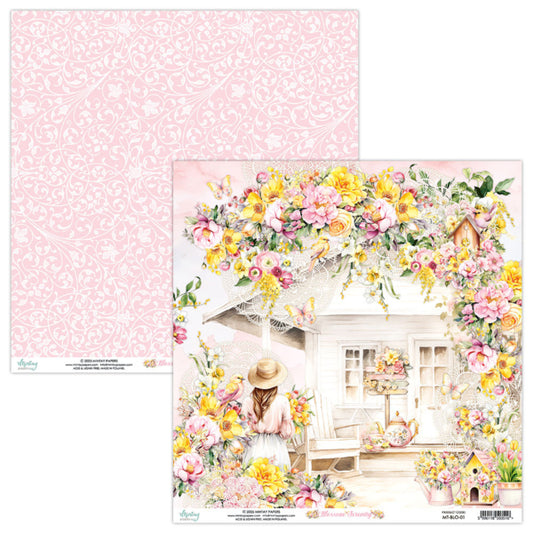 Blossom Serenity 01 Single Sheet (12"x12")