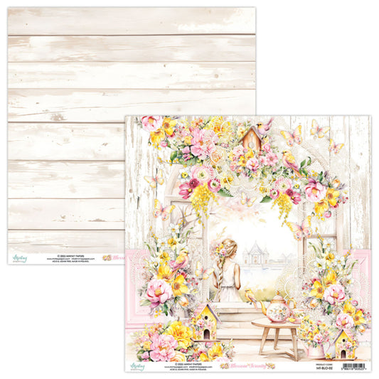 Blossom Serenity 02 Single Sheet (12"x12")