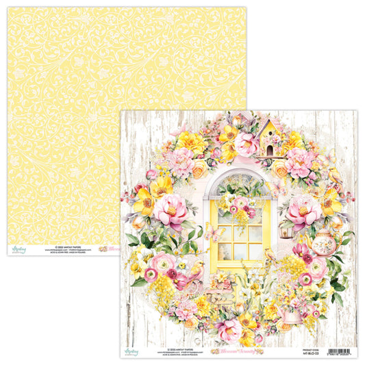 Blossom Serenity 03 Single Sheet (12"x12")