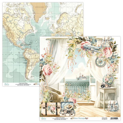 Bon Voyage 12”x12” Paper Set