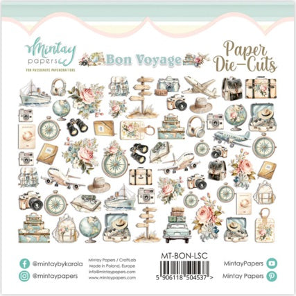 Bon Voyage Paper Die Cuts