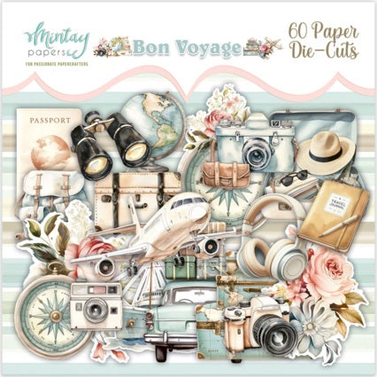 Bon Voyage Paper Die Cuts