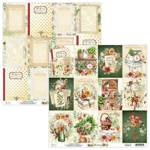 Botany 6”x6” Scrapbooking Pad