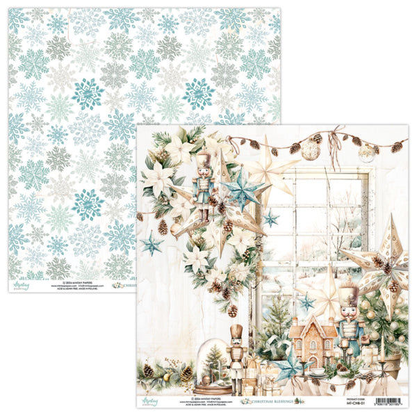 Christmas Blessings 6”x6” Scrapbooking Pad