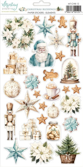 Christmas Blessings Elements Sticker Sheet