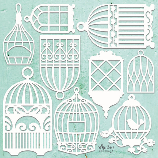 Birdcages Set Chippies