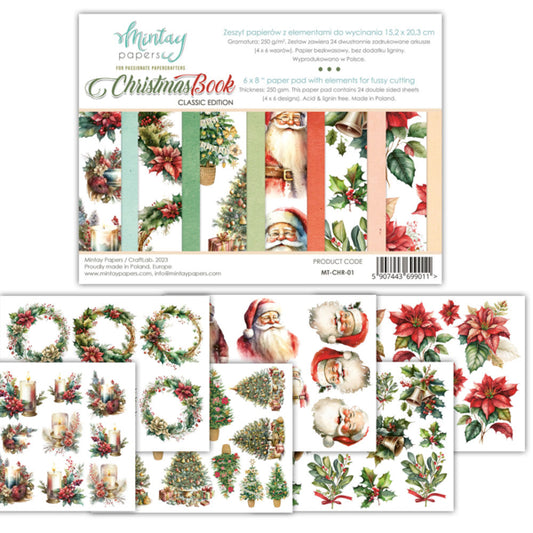 Christmas 6" x 8" Elements Pad