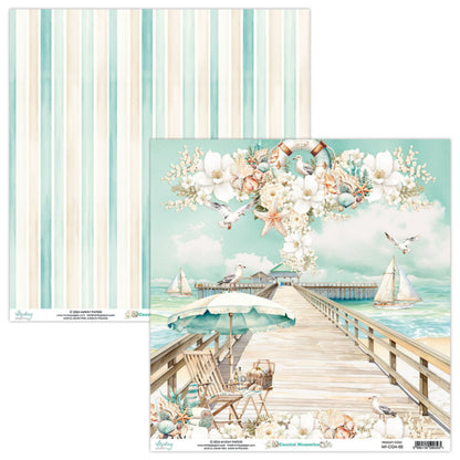 Coastal Memories 6”x6” Scrapbooking Pad