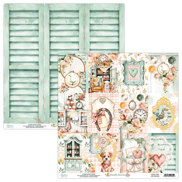 Family Stories 12”x12” Paper Set