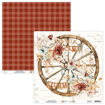 Golden Days 6”x6” Scrapbooking Pad