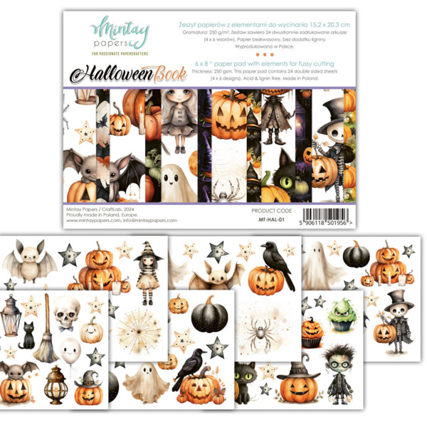 Halloween 6" x 8" Elements Pad