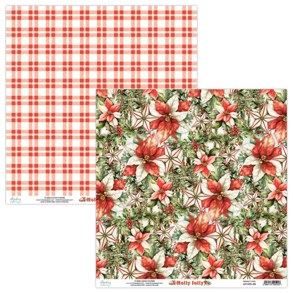 Holly Jolly 05 Single Sheet (12"x12")