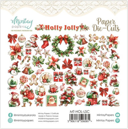 Holly Jolly Paper Die Cuts