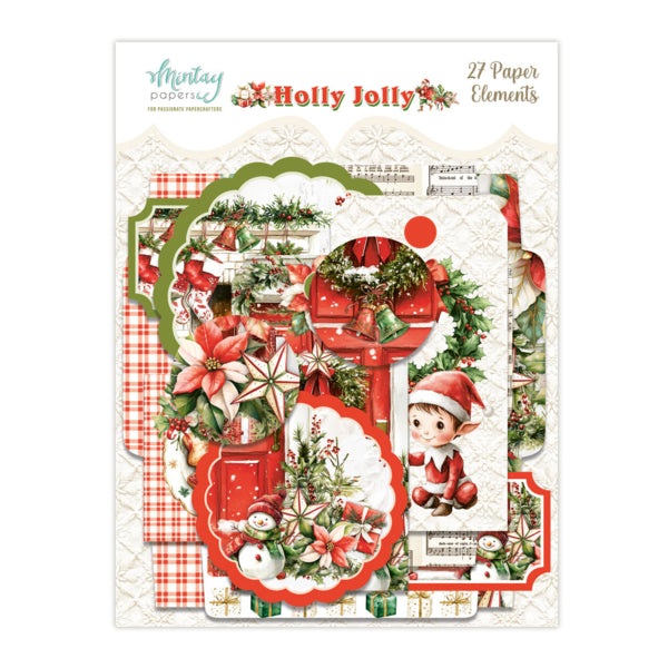 Holly Jolly Paper Elements
