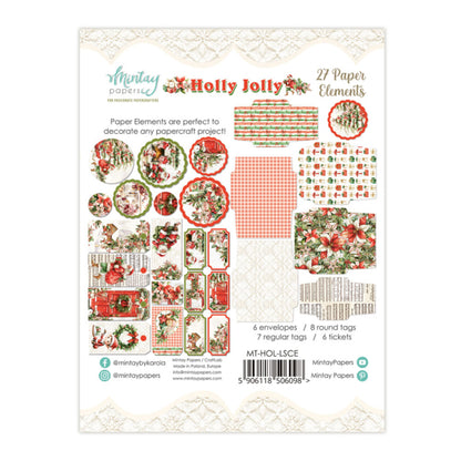 Holly Jolly Paper Elements