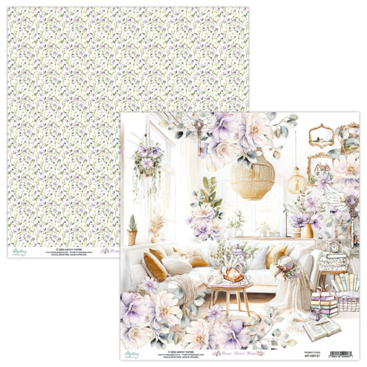 Home Sweet Home 01 Single Sheet (12"x12")