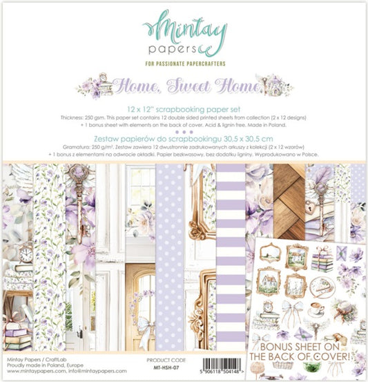 Home Sweet Home 12”x12” Paper Set