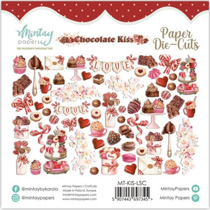 Chocolate Kiss Paper Die-Cuts