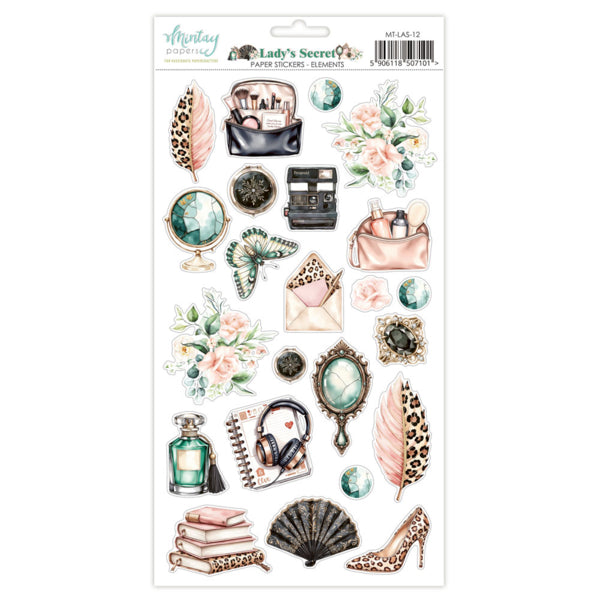 Lady's Secret Sticker Sheet - Elements