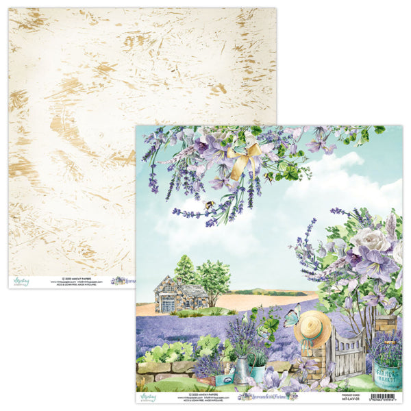 Lavender Farm 12”x12” Paper Set