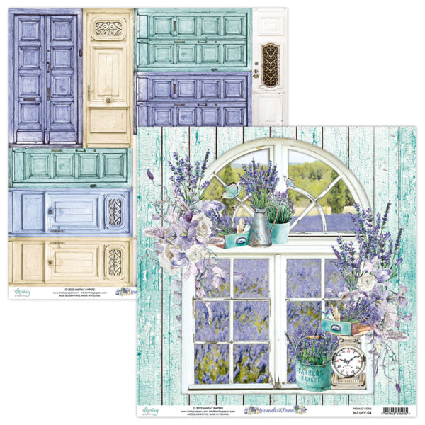 Lavender Farm 12”x12” Paper Set