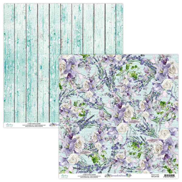 Lavender Farm 12”x12” Paper Set