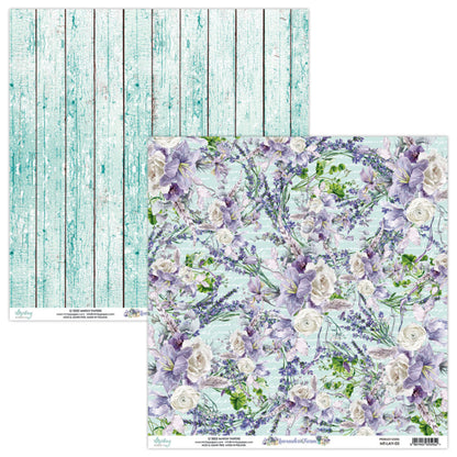 Lavender Farm 6”x6” Scrapbooking Pad