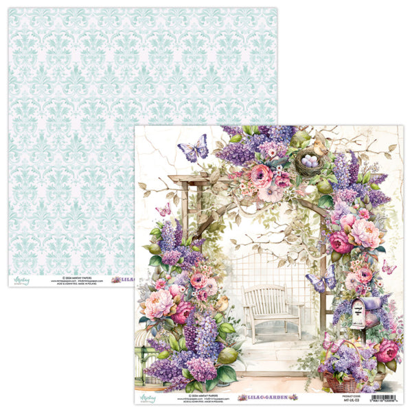 Lilac Garden 12”x12” Paper Set