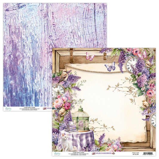 Lilac Garden 04 Single Sheet (12"x12")