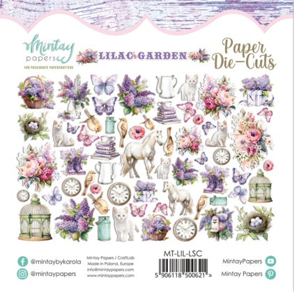 Lilac Garden Paper Die-Cuts