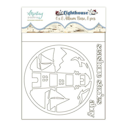 Lighthouse Chipboard Album Base