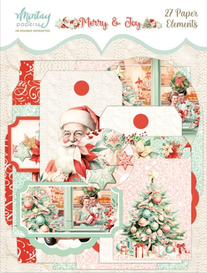 Merry and Joy Paper Elements