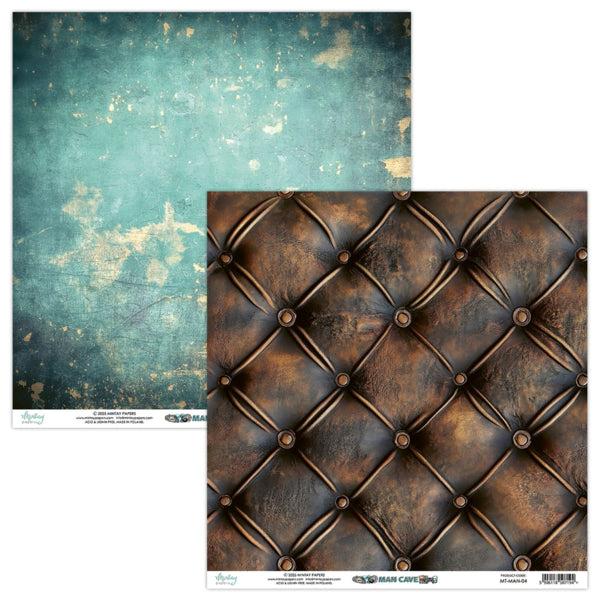 Man Cave 12”x12” Paper Set