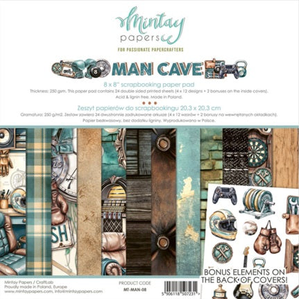 Man Cave 8”x8” Pad