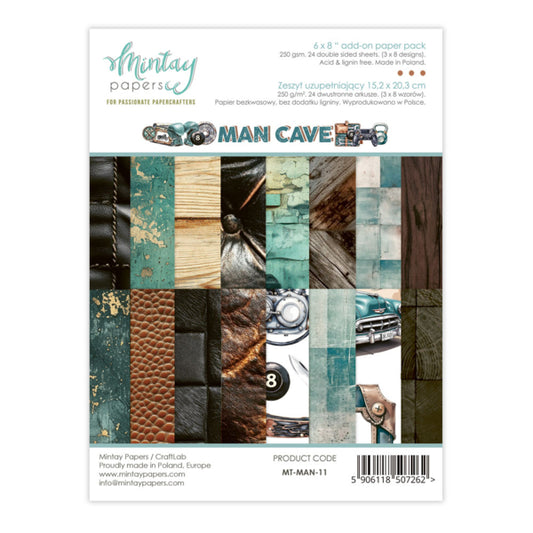 Man Cave 6"x8" Pad