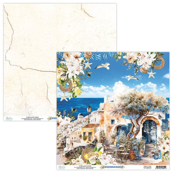 Mediterranean Heaven 12”x12” Paper Set