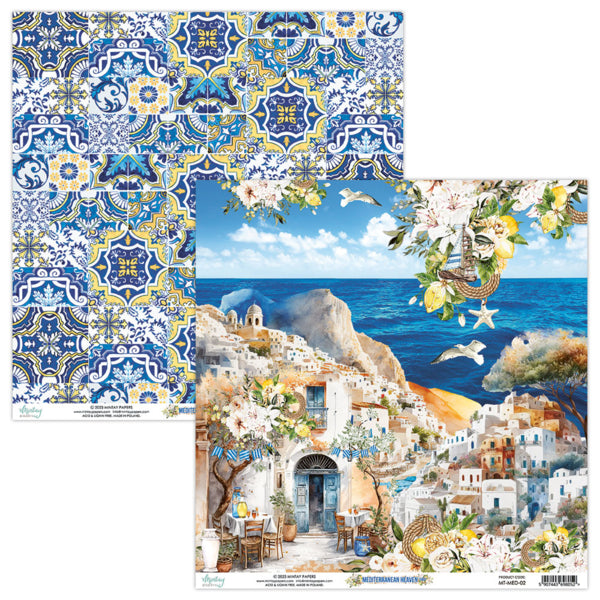 Mediterranean Heaven 12”x12” Paper Set