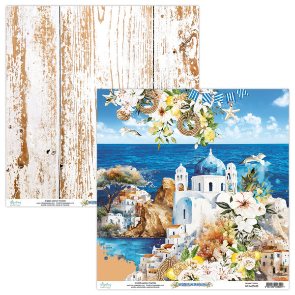 Mediterranean Heaven 12”x12” Paper Set