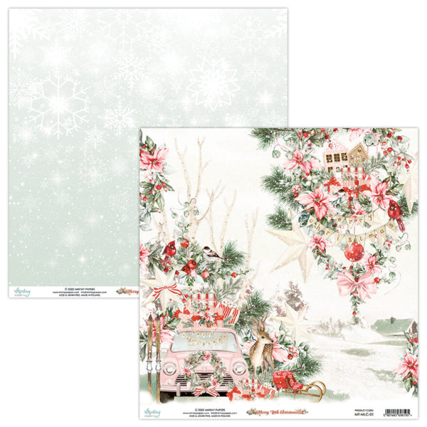 Merry Little Christmas 12”x12” Paper Set