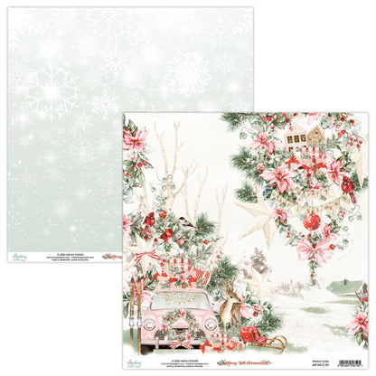 Merry Little Christmas 6”x6” Scrapbooking Pad