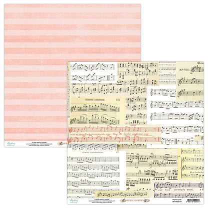 Music Garden 12”x12” Paper Set