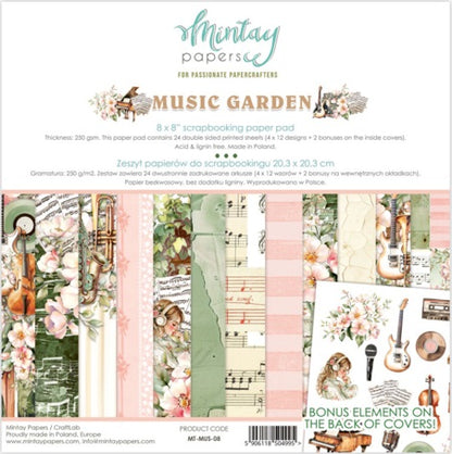 Music Garden 8”x8” Pad
