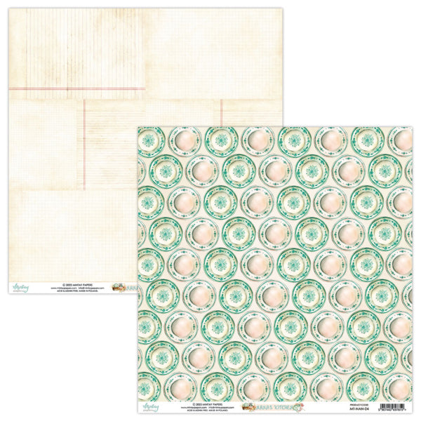 Nana's Kitchen 12”x12” Paper Set